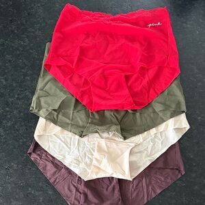 Victoria's Secret Pink BOYSHORT Panties set NWT